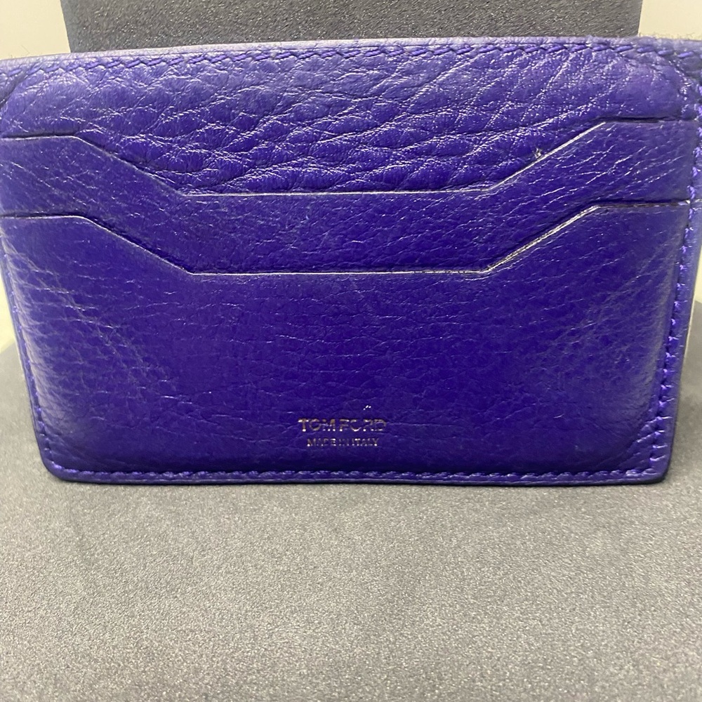 Tom Ford leather card case. Made in Italy. 4 compartments. Excellent condition. - Picture 5 of 6